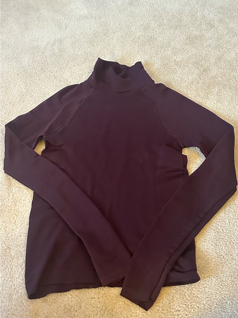 Purple athleta turtleneck
